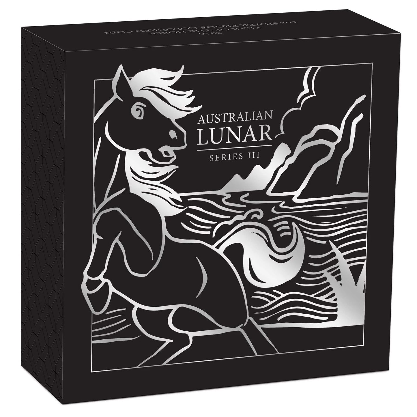 2026 Year Of The Horse 1oz Silver Proof Coloured Coin