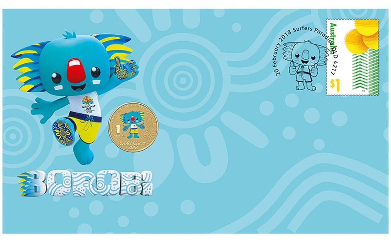 2018 $1 Borobi PNC - Mintage: 7,500