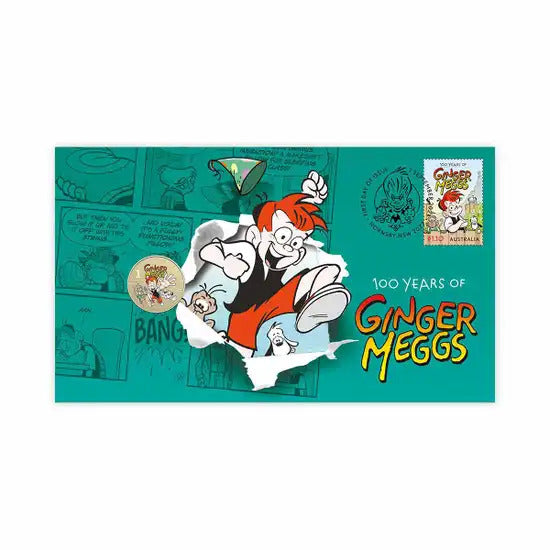 2021 $1 100 Years Of Ginger Meggs PNC - Mintage: 6,500