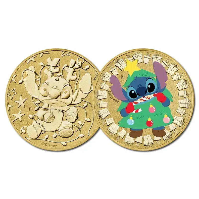 2025 $1 Disney Merry Stichmas PNC - Mintage: 6500