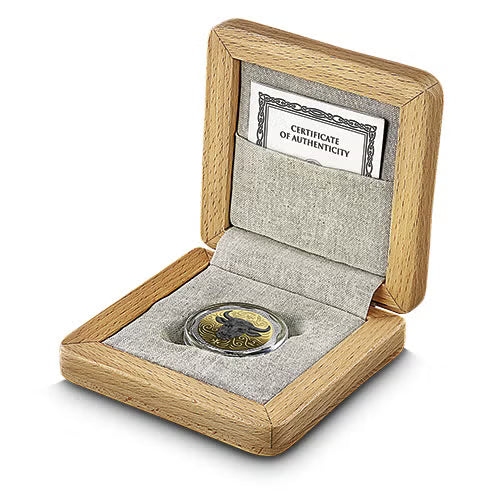 2025 1oz Silver Maltese Ox Coin - Mintage: 1,000