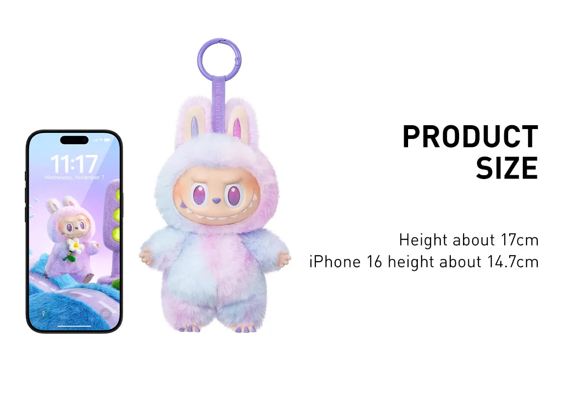 1x Labubu - Big Into Energy Plush Pendant - Blind Box!