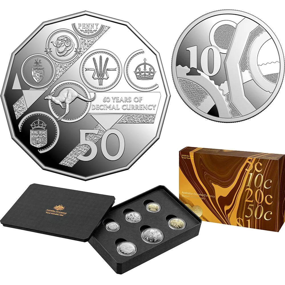 2026 Sixtieth Anniversary Of Decimal Currency Proof Set