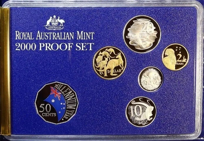 2000 RAM Proof 6x Coin Set - Mintage: 64,851