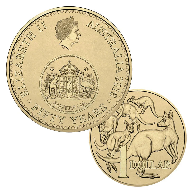 1x UNC $1 2016 Changeover Coin - In Lighthouse Capsule