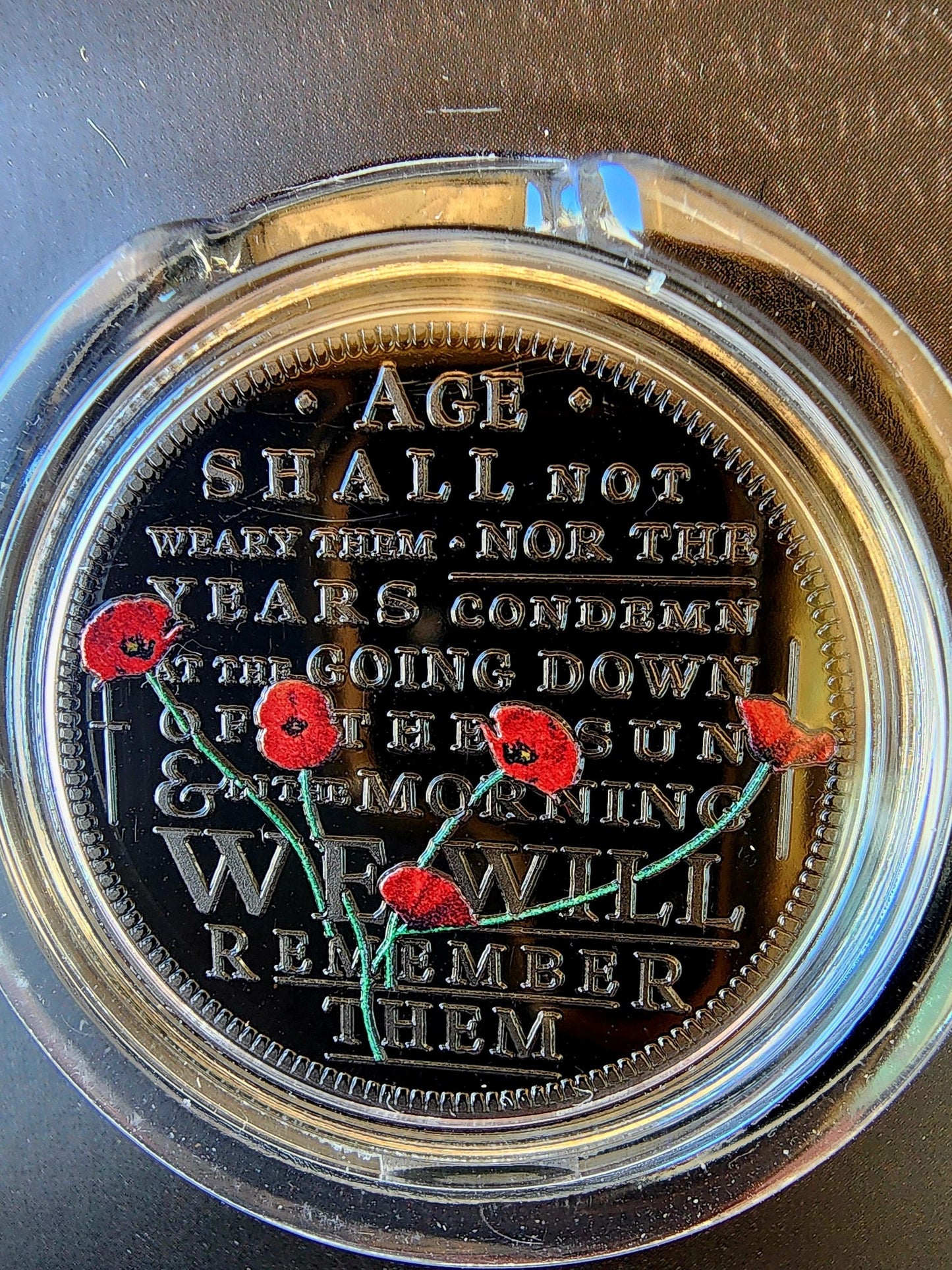 1x UNC 2026 50C Solomon Islands Red Poppy - INTERNATIONAL Mintage: 499