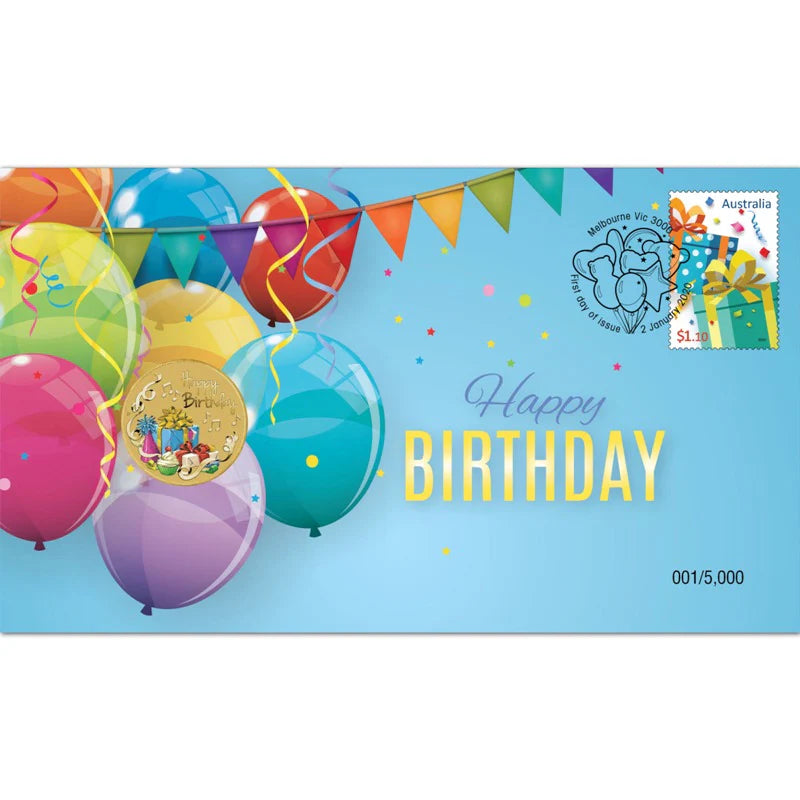 2020 $1 Happy Birthday PNC - Mintage: 5,000