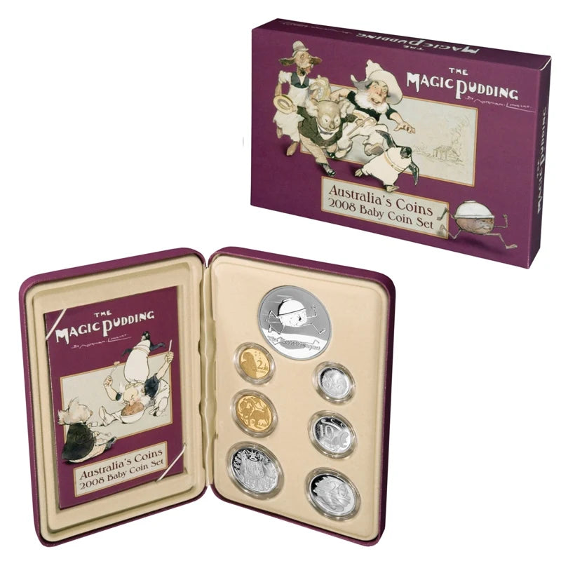 2008 Baby Coin Magic Pudding Proof Set – Mintage: 15,500