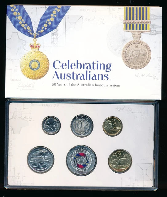 2025 Celebrating Australia 6x UNC Coin Set