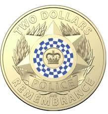 2019 $2 Police Cotten & Co Roll – Includes Protective Tube & Sticker