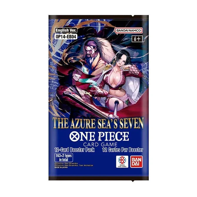 1x One Piece OP-14-EB04 The Azure Sea's Seven - Rip N Ship