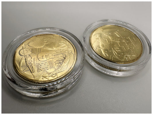 2025 Aussie Big Things 2 - 2x UNC Bonus Till Coins - In Lighthouse Capsule