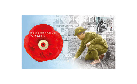 2018 $2 UNC Armistice PNC - Mintage: 7500