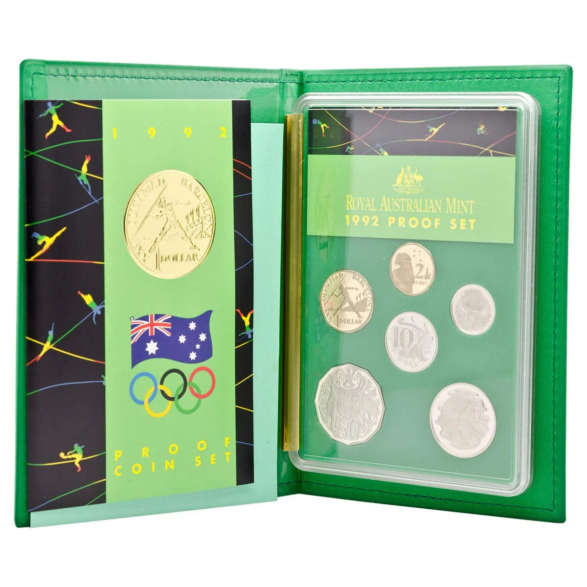 1992 RAM Proof 6x Coin Set - Mintage: 55,367
