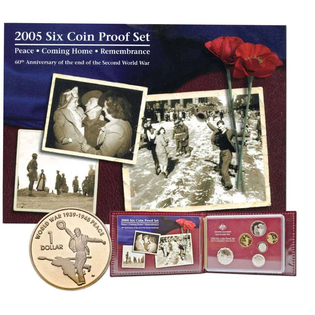 2005 RAM Proof 6x Coin Set - Mintage: 33,520