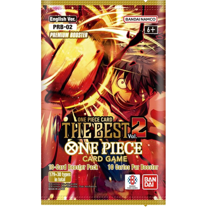 1x Booster Box One Piece PRB-02 The Beast V2 (20 Packs) - Rip N Ship