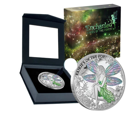 2026 1oz Silver Faries Of The Forest | ENCHANTED Coin - Mintage: 500