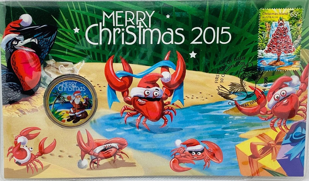 2015 $1 Merry Christmas Santa PNC - Mintage: 8,000