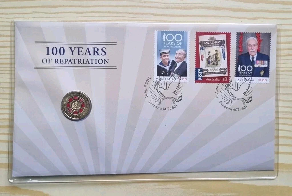 2019 Repatriation 100 Years $2 Coin PNC - Mintage: 7,000