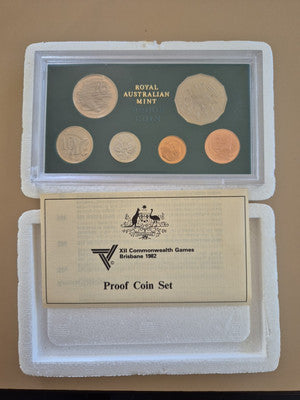 1982 RAM Proof 6x Coin Set - Mintage: 100,000