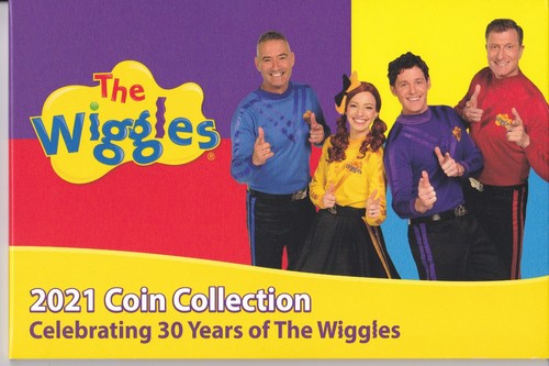 2021 $2 Wiggles 6x UNC Coin Set
