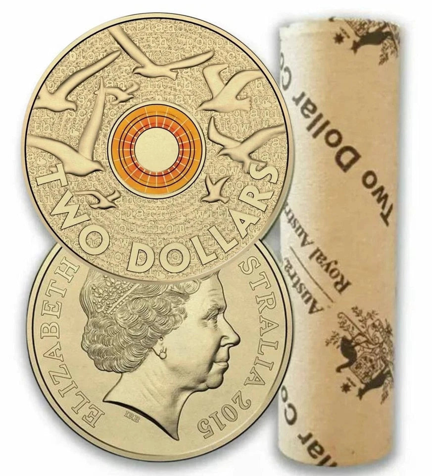 2015 $2 Flanders Field Ram Roll – Includes Protective Tube & Sticker