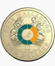 2025 Wallaroos $2 Security Bag - Includes Protective Tube & Sticker