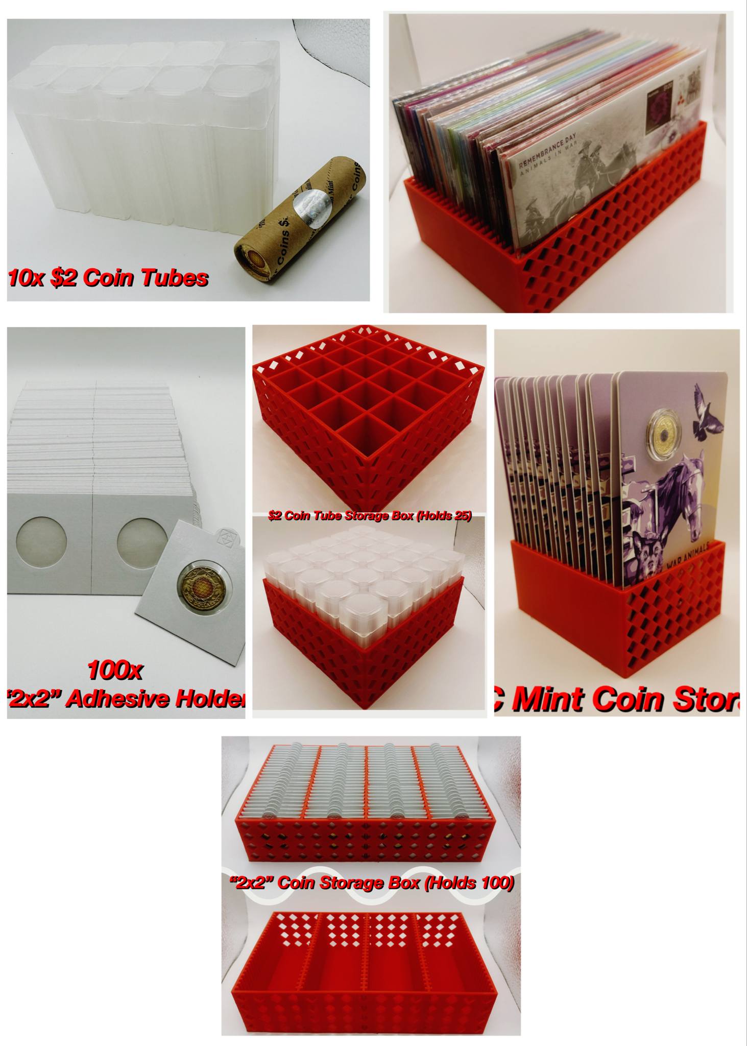 Coin Storage & Bundles | Capsules, Tubes, Cases | All Things Minted