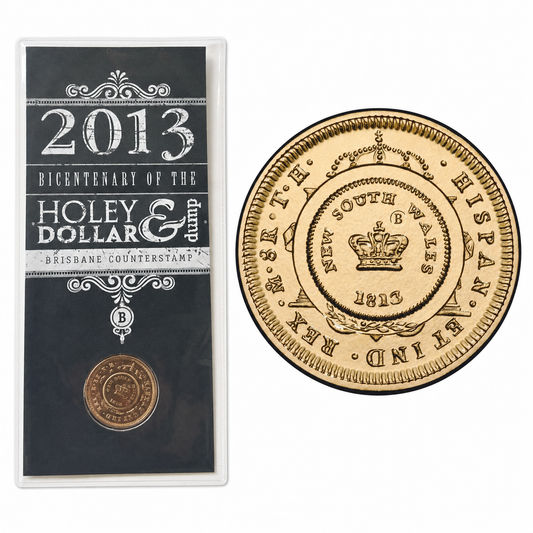 2013 $1 Holy Doller & Dump Privvy Mark Carded Coin - Mintage: 2,403
