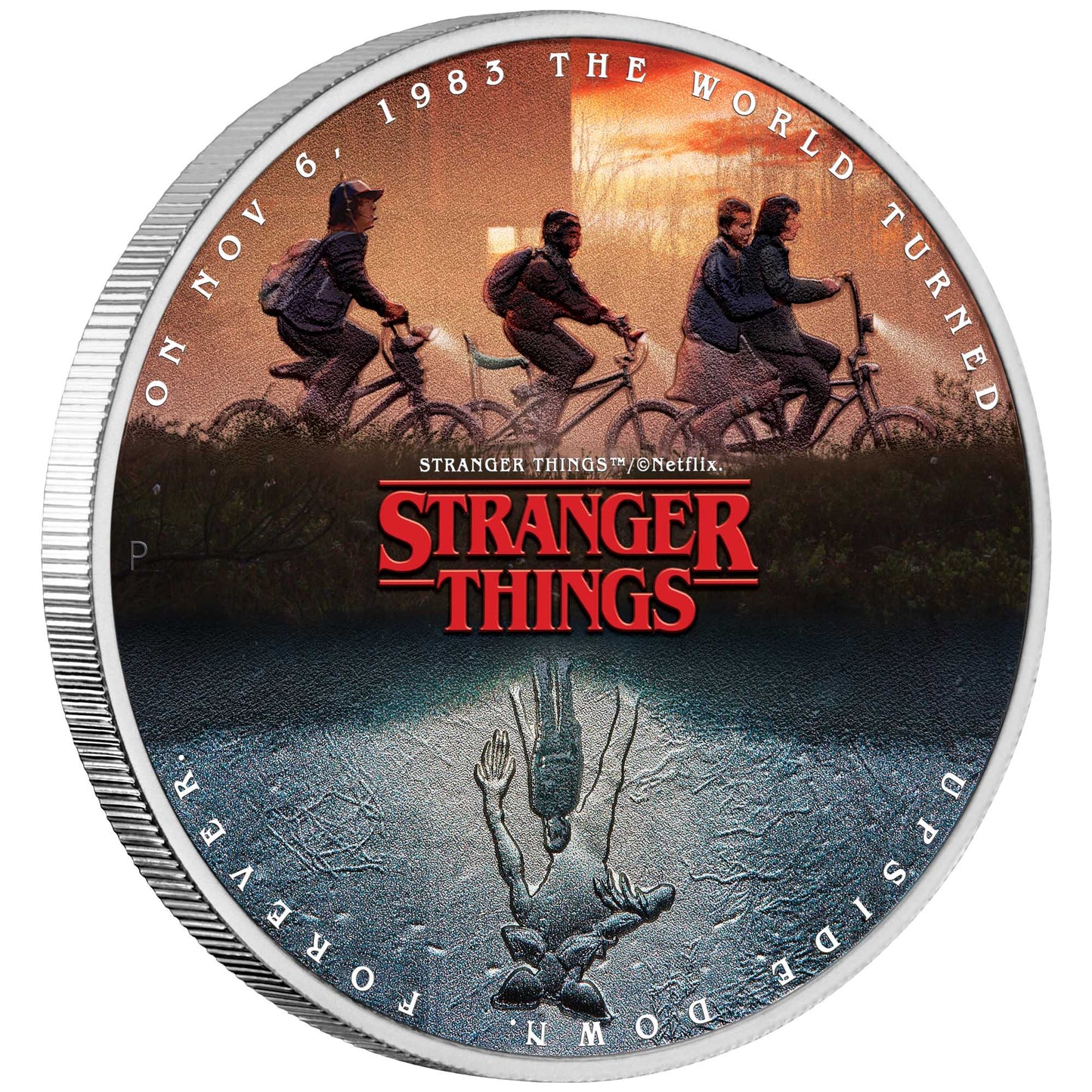 2026 Stranger Things 1oz Silver Proof Coloured Coin