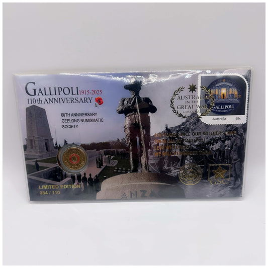 2015 Lest We Forget Remembrance (War Graves) $2 Coin PNC (3rd Party Limited Release)