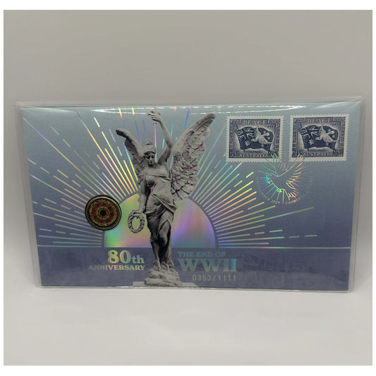 2025 $2 80th Anniversary Of WW2 - IMPRESSIONS PNC Mintage: 0353/1111