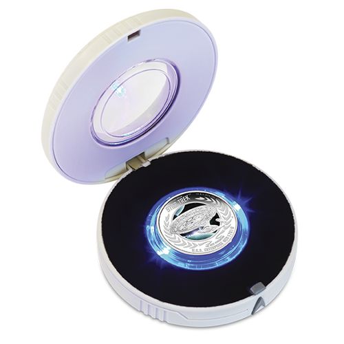 2015 1oz Star Trek U.S.S Enterprise Coin - Mintage: 5,000