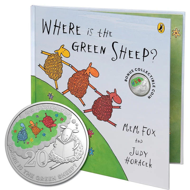 2024 Coloured 20c Where Is The Green Sheep Book - Mintage: 5,000