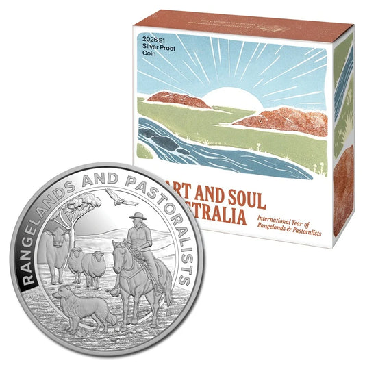 2026 11.6g Silver Heart & Soul Of Australia Coin - Mintage: 5,000