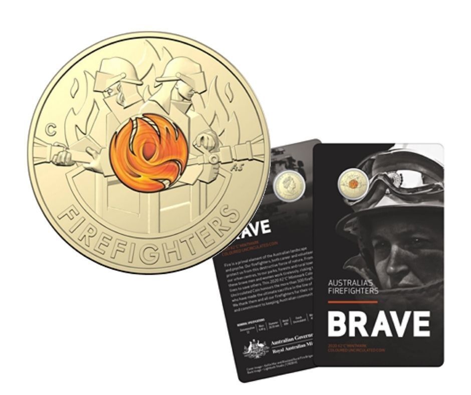 2020 Firefighter ‘C’ Mintmark Coin
