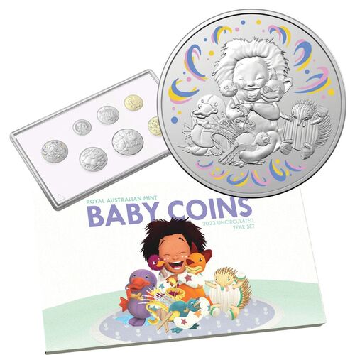 2023 Baby Coins Year Set 6x Coin Set