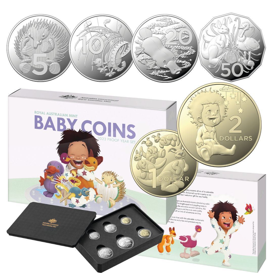 2023 Baby Coin Proof Set – Mintage: 10,658