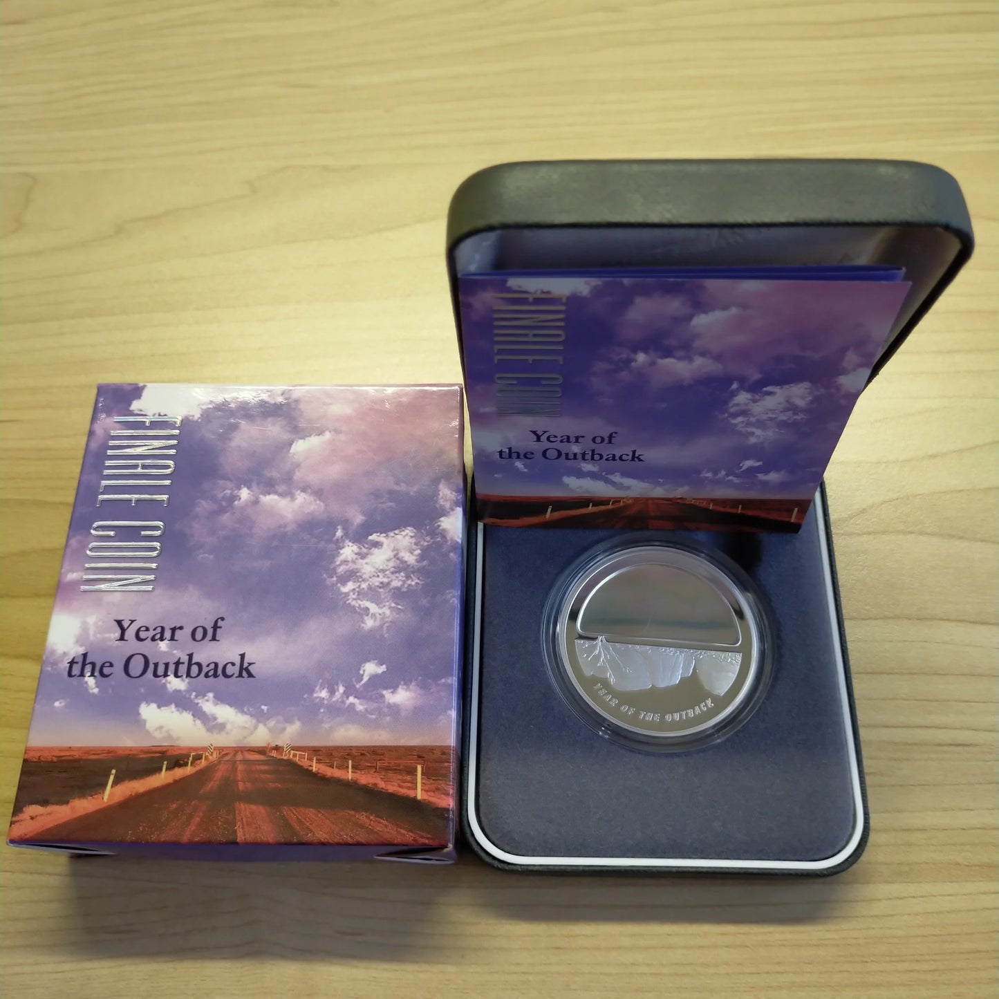 2002 1oz Silver Year Of The Outback Finale Coin - Mintage: 15,000