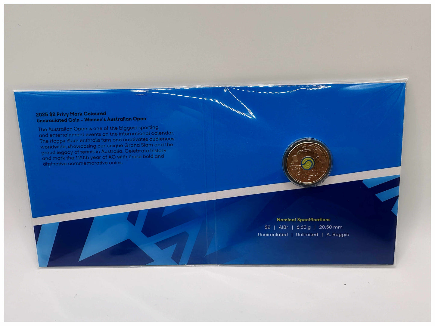 2025 Australian Open Men’s Privy Mark FLURO $2