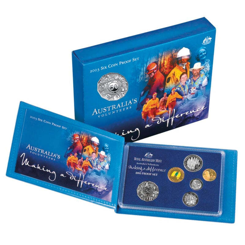 2003 RAM Proof 6x Coin Set - Mintage: 39,090