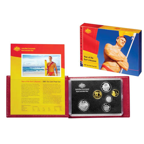 2007 RAM Proof 6x Coin Set - Mintage: 30,516