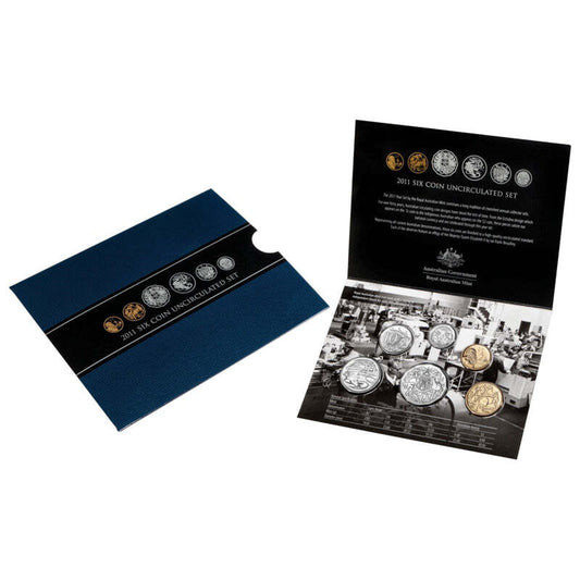 2011 6x Coin RAM Year Set - Mintage:   40,383