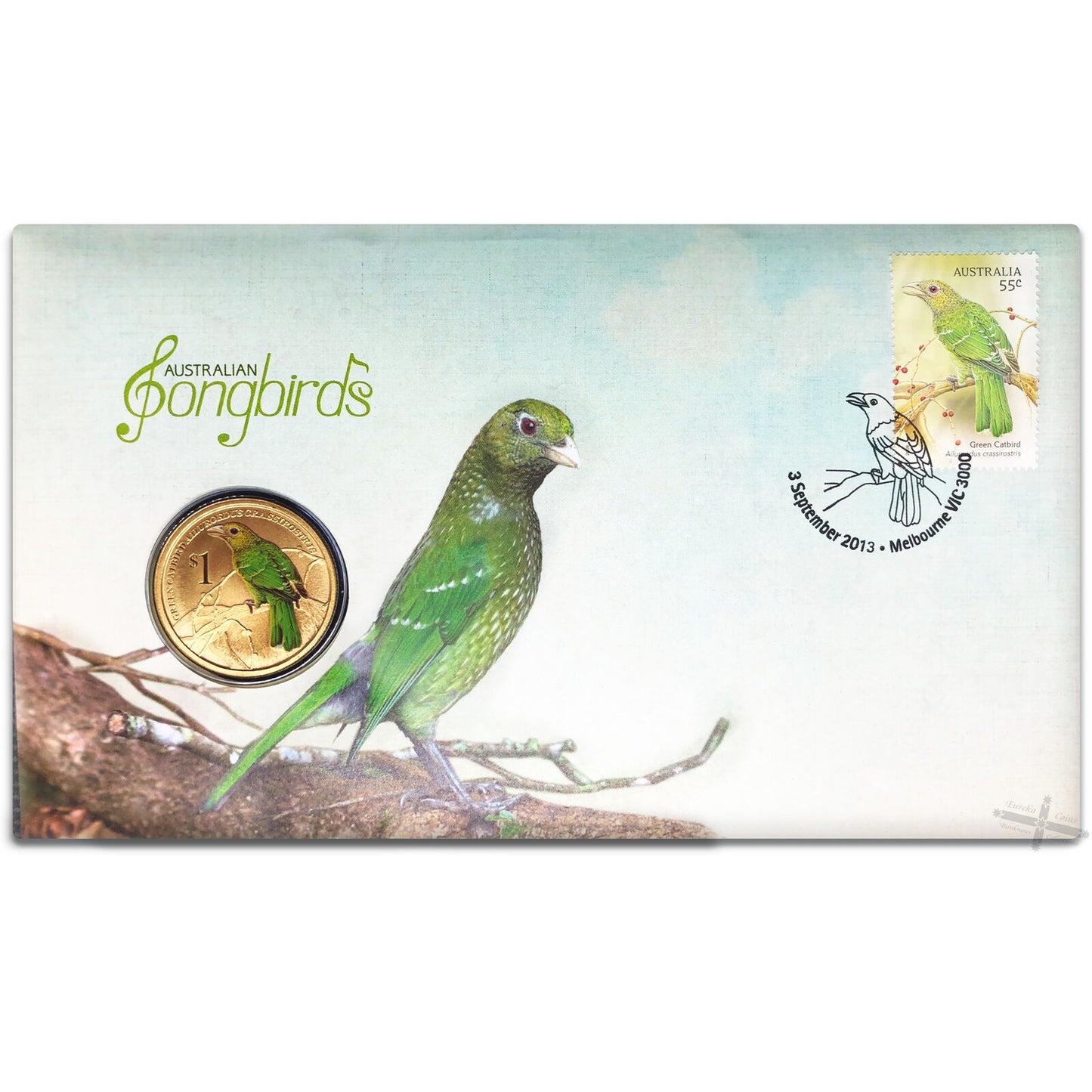 2013 $1 Australian Songbirds PNC