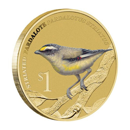 2013 $1 Striated Pardalote PNC