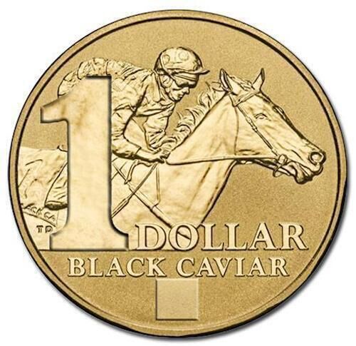 2013 $1 Black Caviar PNC - Mintage: 6,000