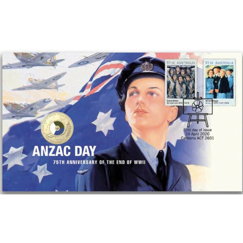 2020 $2 75th Anniversary Of World War 2 (WW2)- PNC (Mintage: 6500)