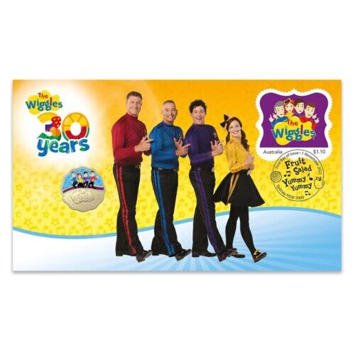 2021 The Wiggles 30 Years PNC - Mintage: 7500