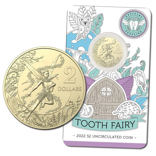 2022 $2 1x UNC Tooth Fairy Coin