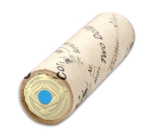 2022 75th Anniversary Of Peacekeeping $2 RAM ROLL - Includes Protective Tube & Sticker
